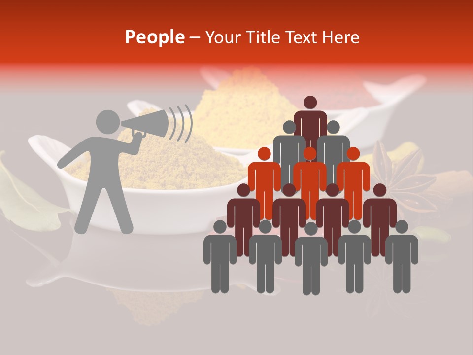 Diversity Chili Pistachio PowerPoint Template