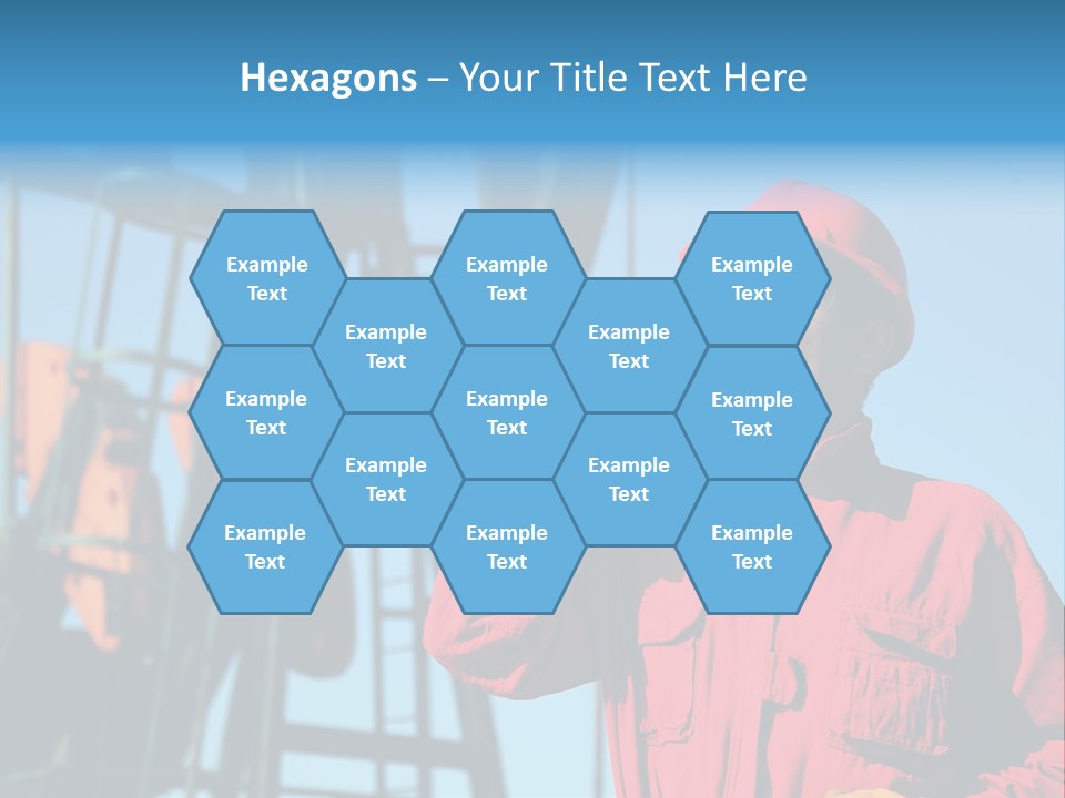 Facility Oil Worker Glasses PowerPoint Template