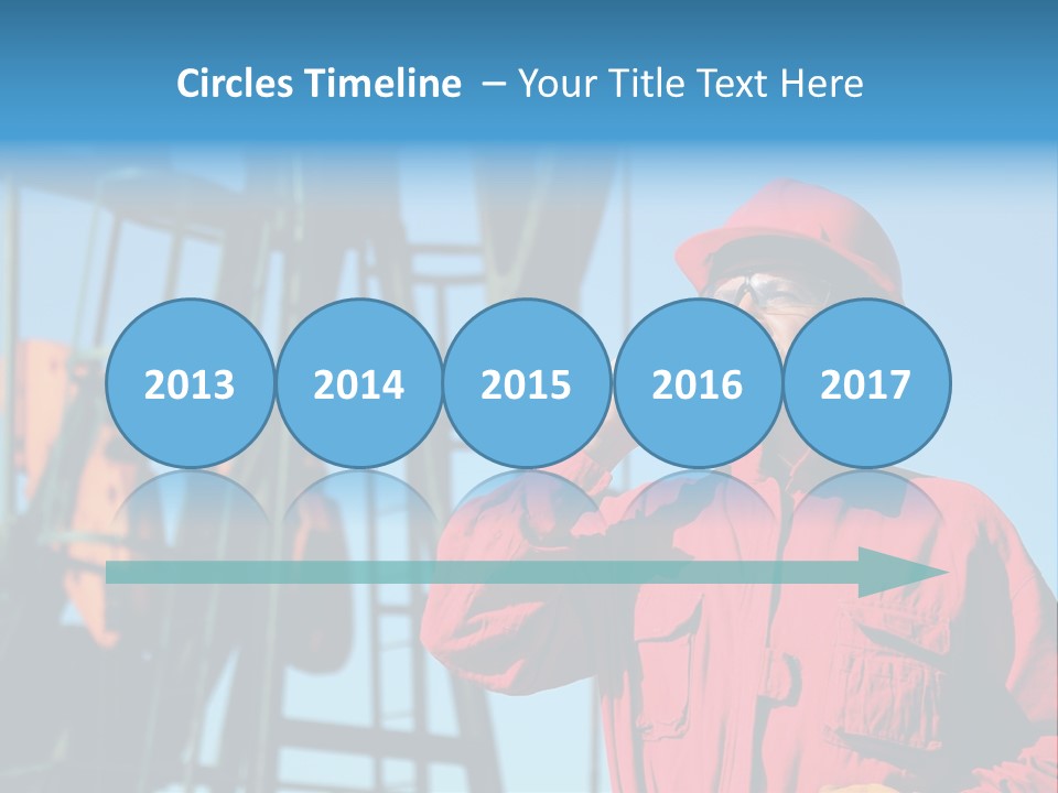 Facility Oil Worker Glasses PowerPoint Template