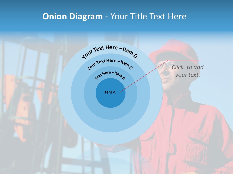 Facility Oil Worker Glasses PowerPoint Template