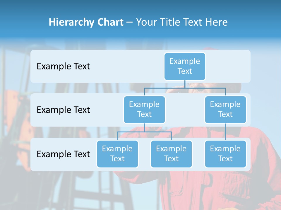 Facility Oil Worker Glasses PowerPoint Template