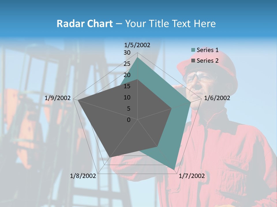 Facility Oil Worker Glasses PowerPoint Template