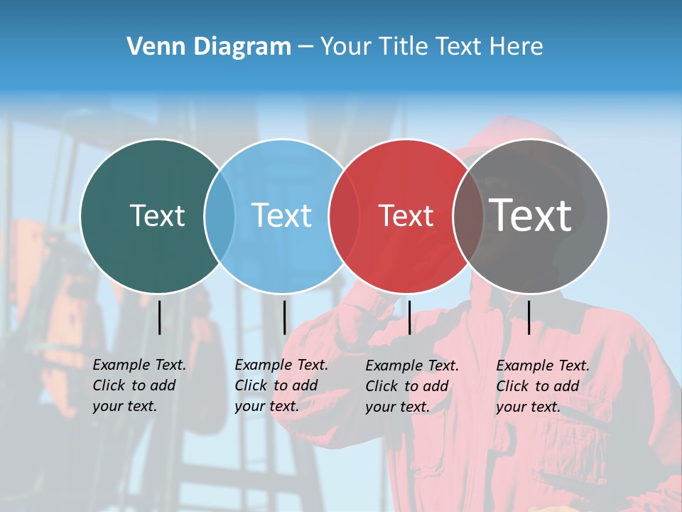 Facility Oil Worker Glasses PowerPoint Template