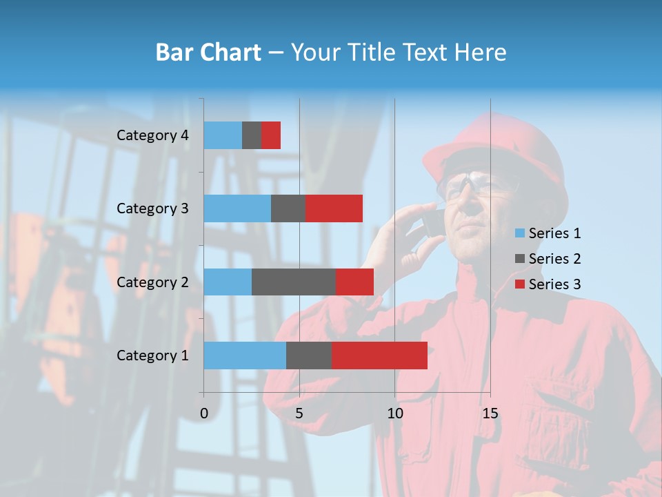 Facility Oil Worker Glasses PowerPoint Template