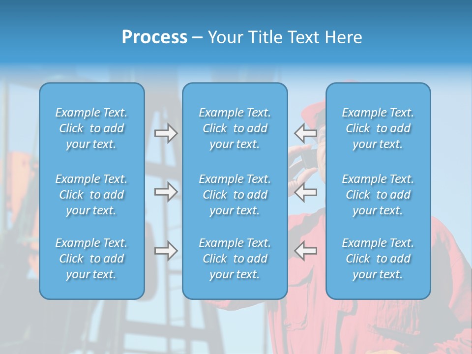 Facility Oil Worker Glasses PowerPoint Template