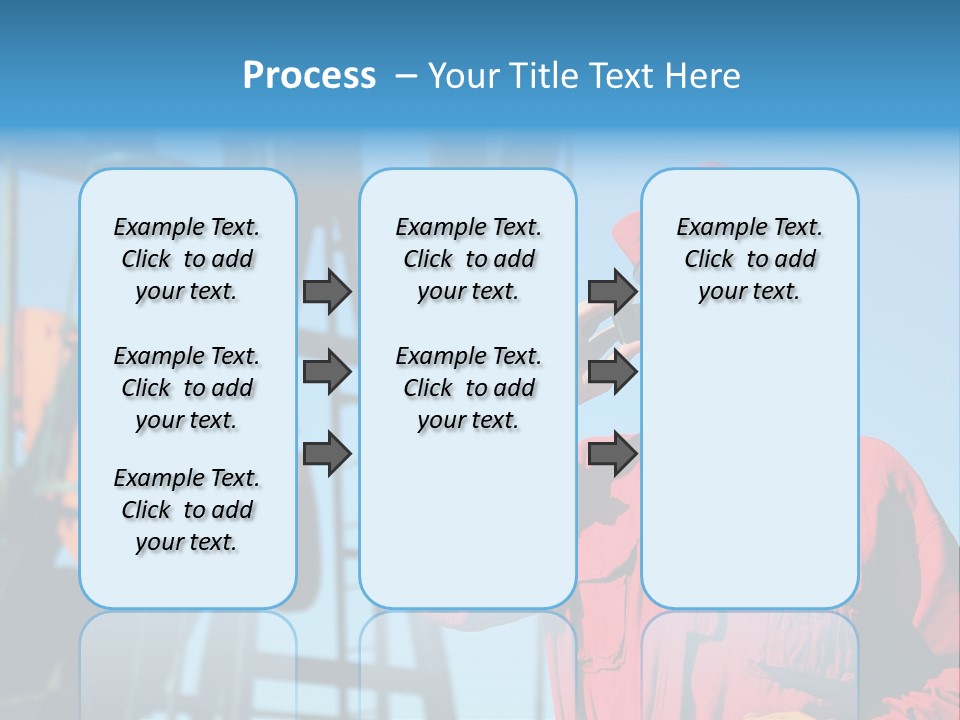 Facility Oil Worker Glasses PowerPoint Template