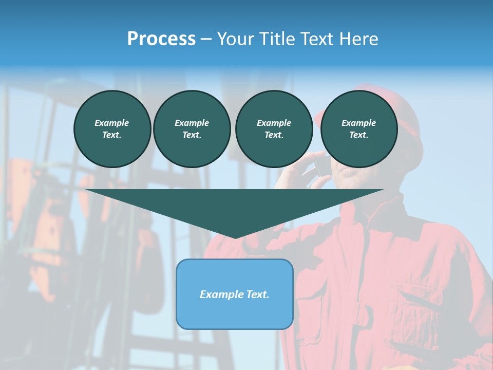 Facility Oil Worker Glasses PowerPoint Template