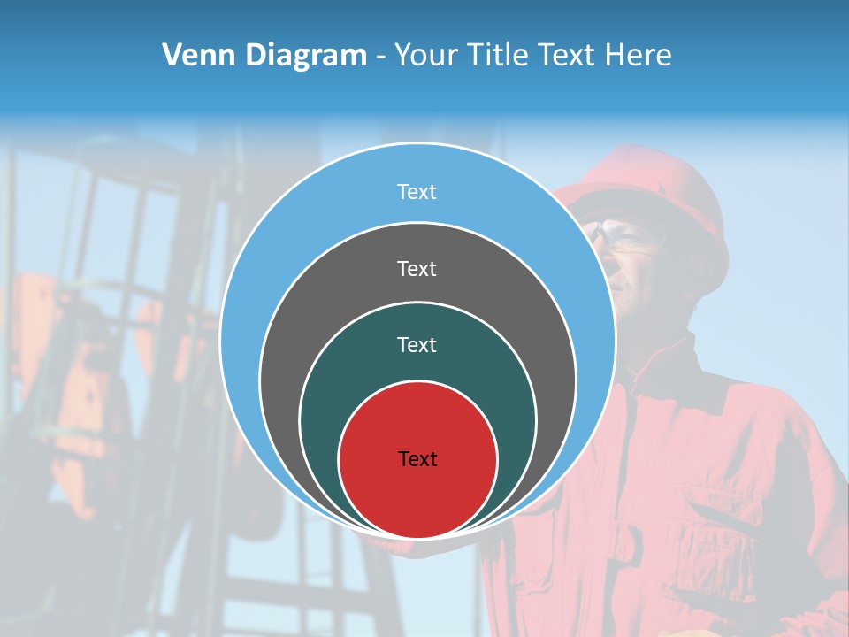 Facility Oil Worker Glasses PowerPoint Template