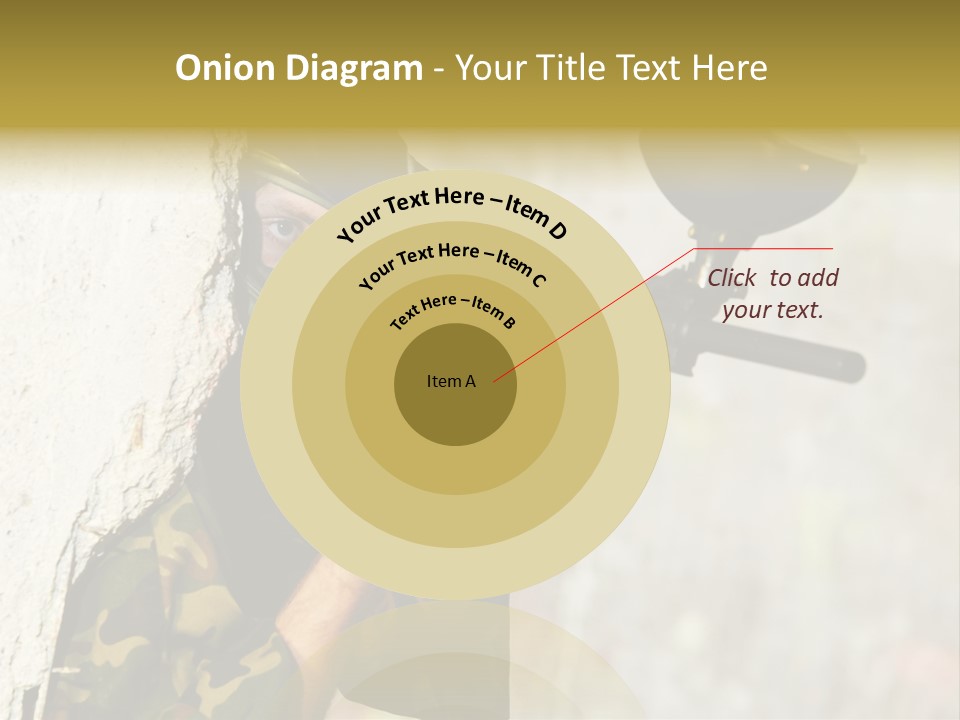 War Soldier Spring PowerPoint Template