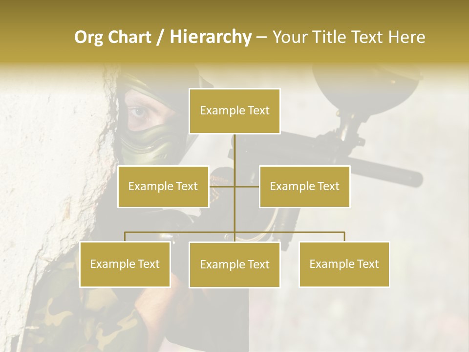 War Soldier Spring PowerPoint Template