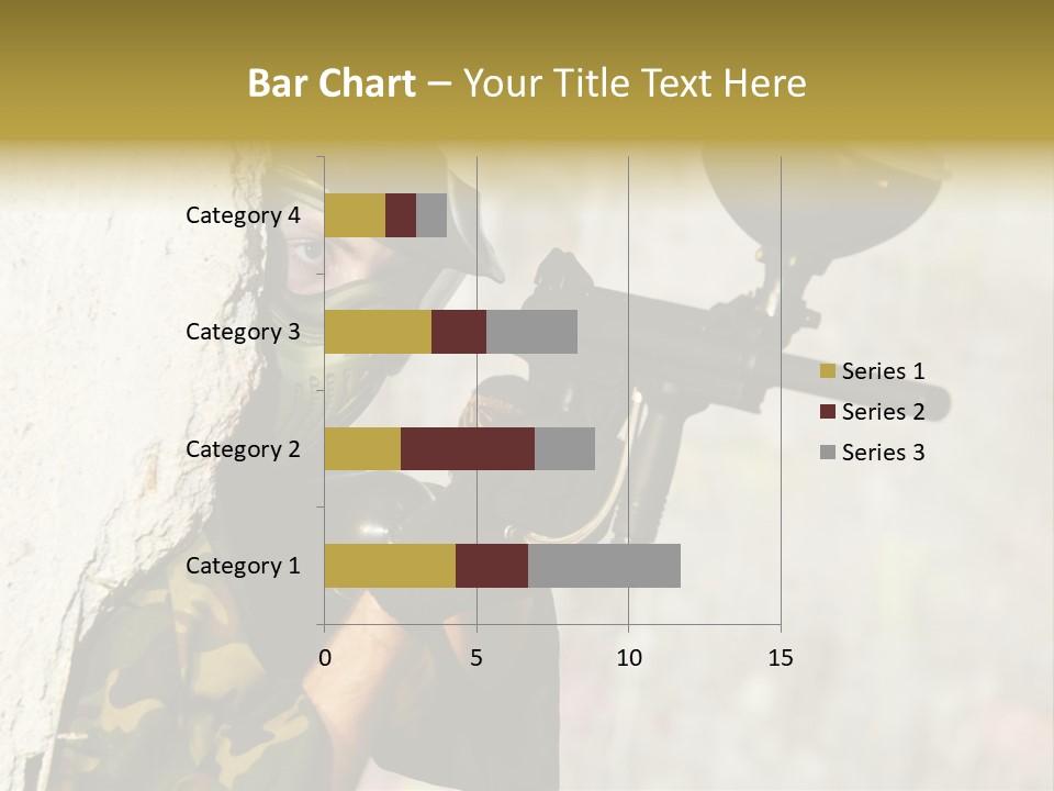 War Soldier Spring PowerPoint Template