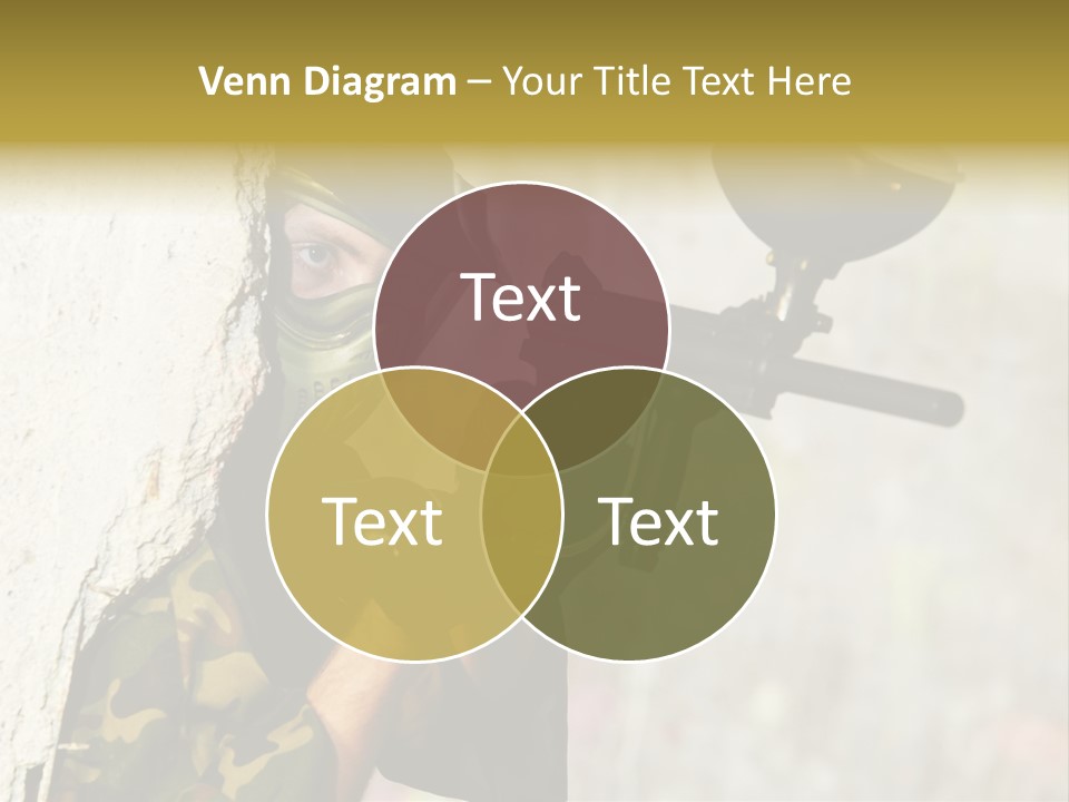 War Soldier Spring PowerPoint Template