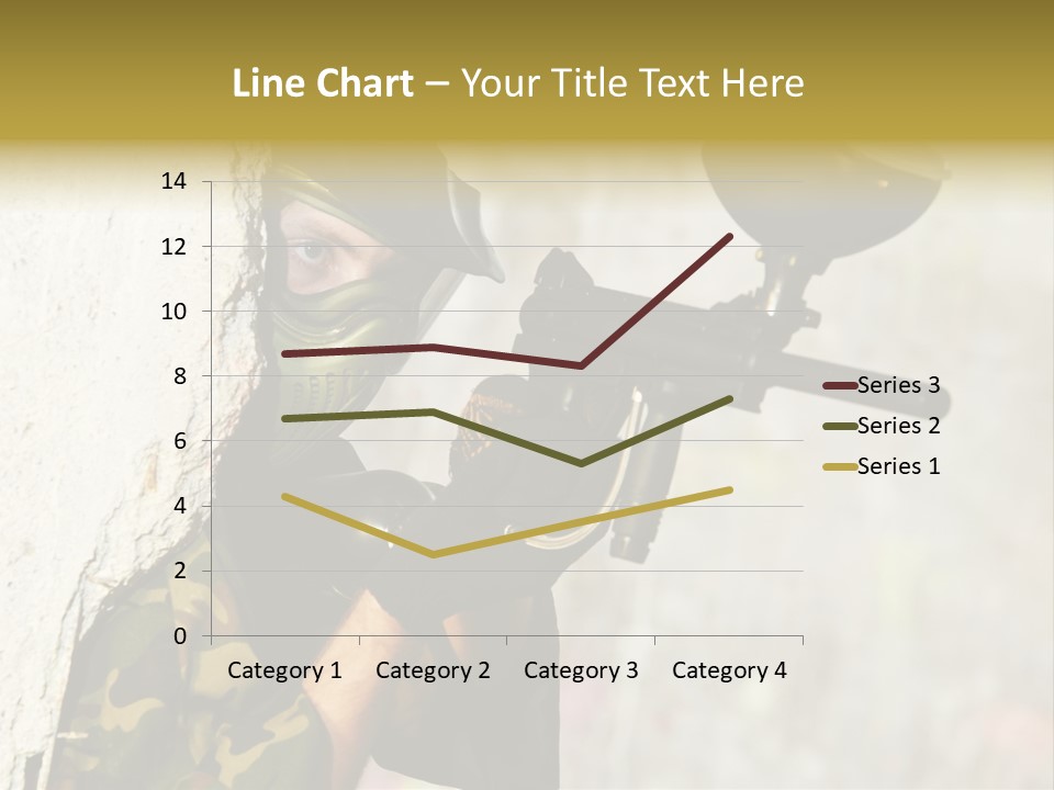 War Soldier Spring PowerPoint Template