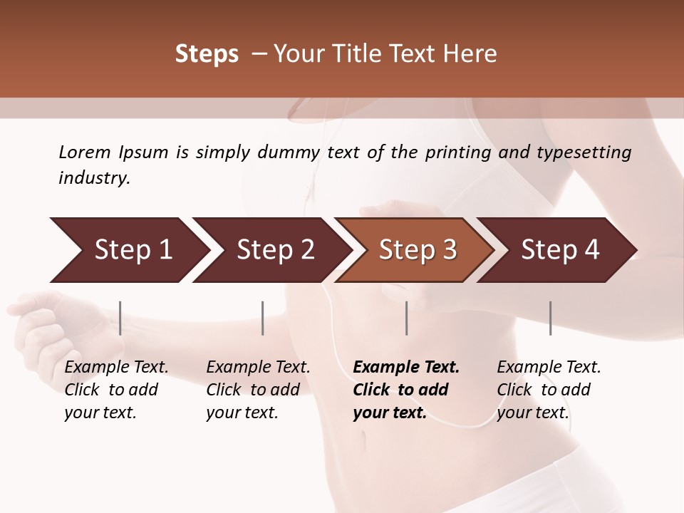 Athletic Active Body PowerPoint Template