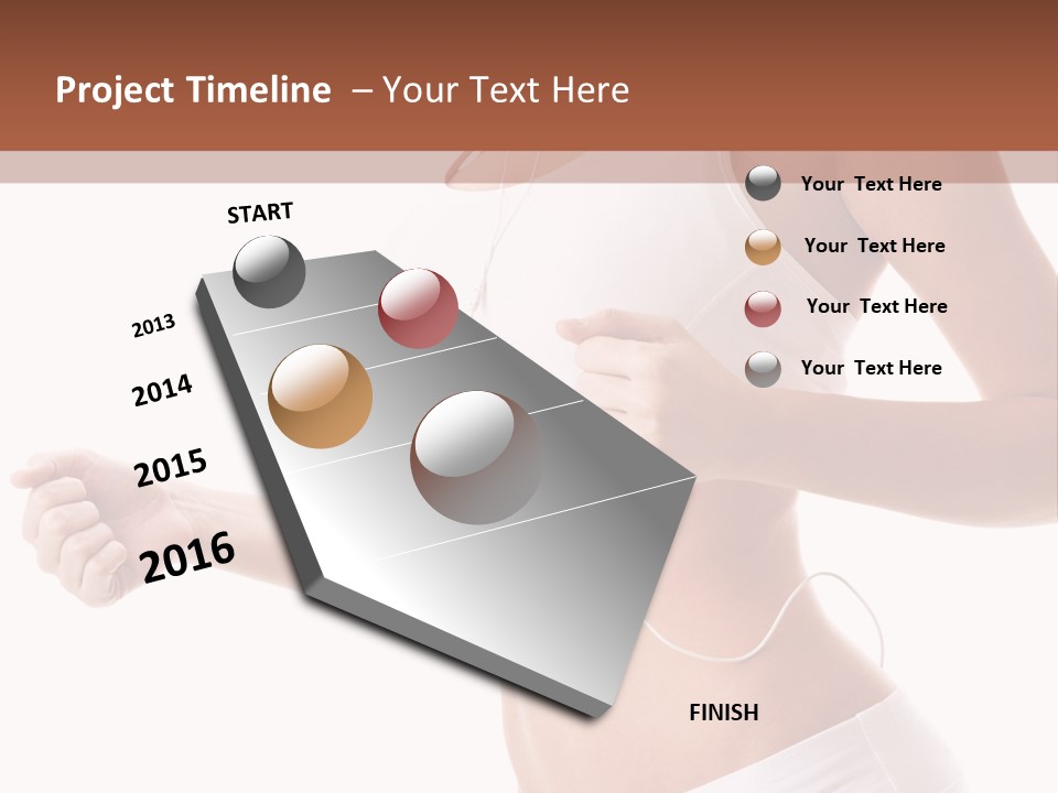 Athletic Active Body PowerPoint Template