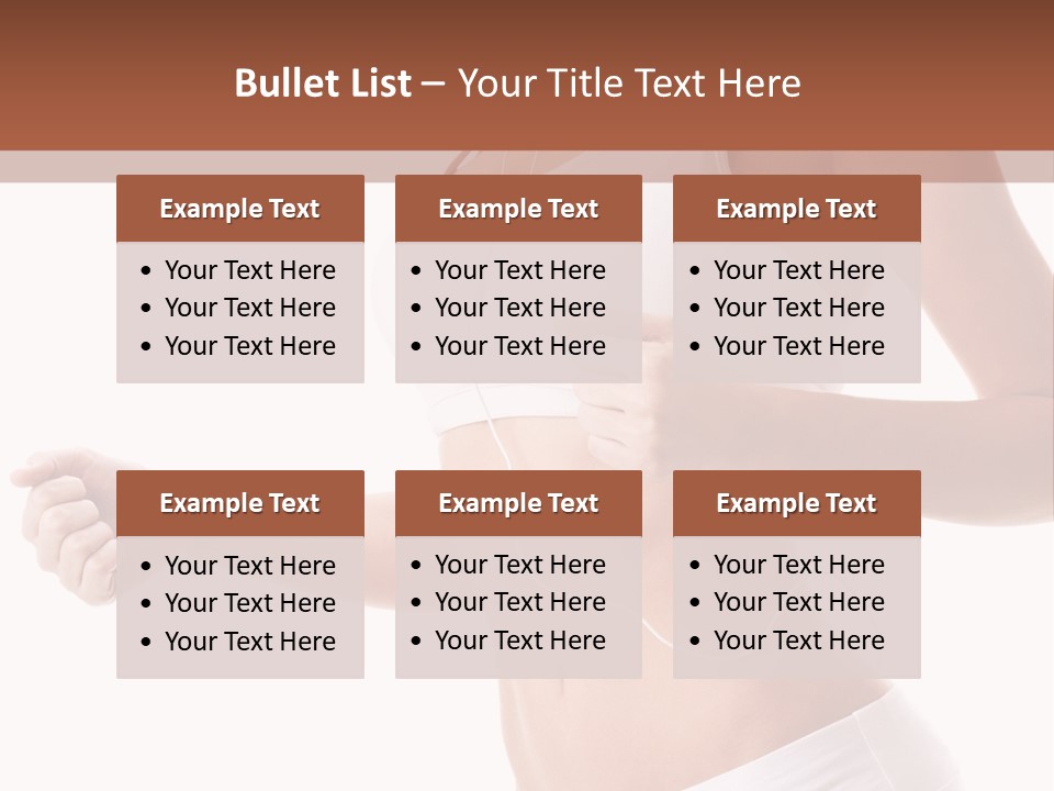 Athletic Active Body PowerPoint Template