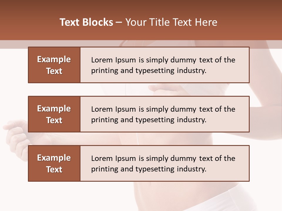 Athletic Active Body PowerPoint Template