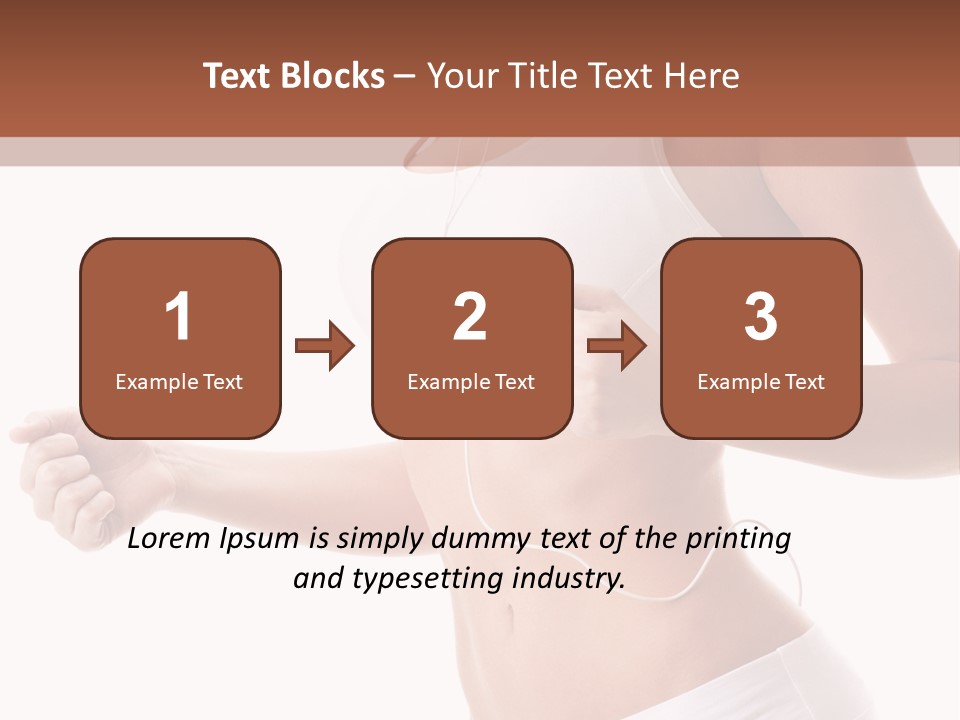 Athletic Active Body PowerPoint Template