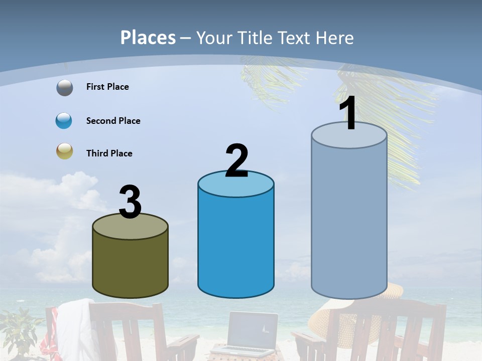 Tropical Portable Paradise PowerPoint Template