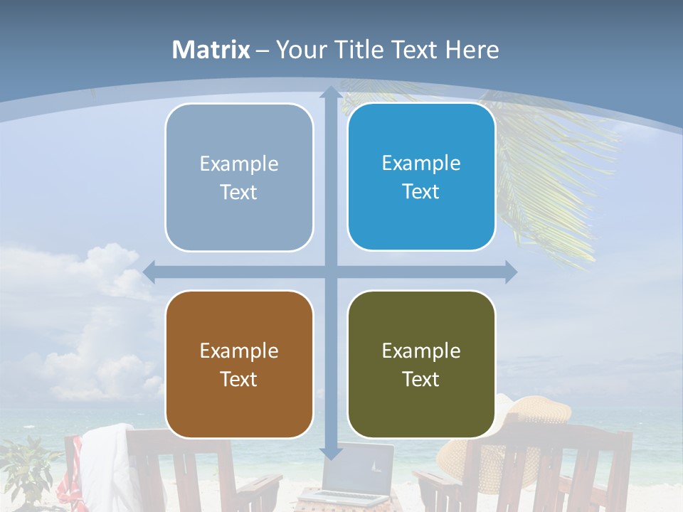 Tropical Portable Paradise PowerPoint Template