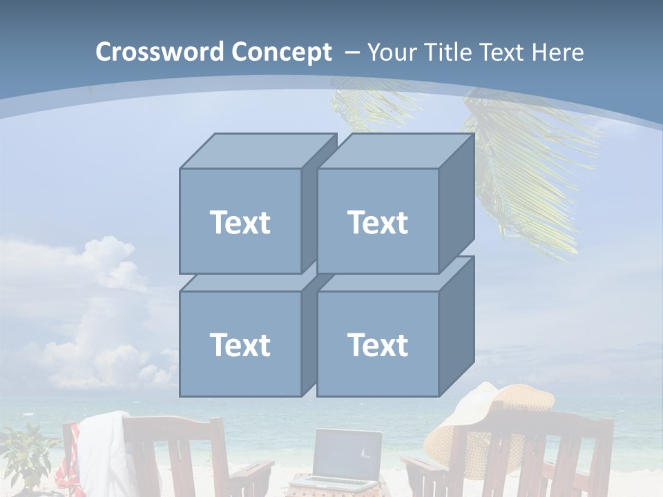 Tropical Portable Paradise PowerPoint Template