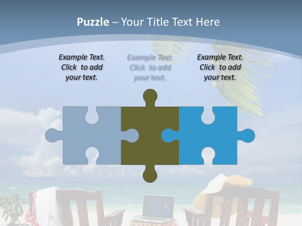 Tropical Portable Paradise PowerPoint Template