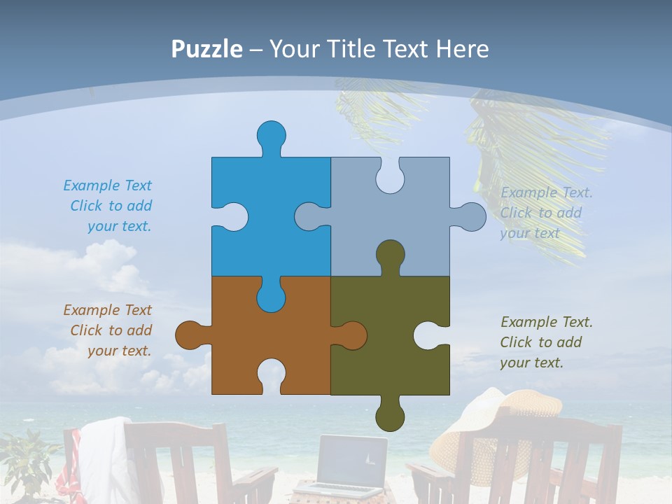 Tropical Portable Paradise PowerPoint Template