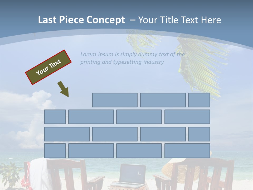 Tropical Portable Paradise PowerPoint Template