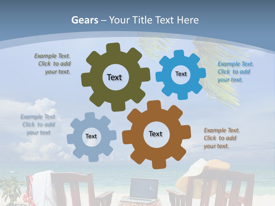 Tropical Portable Paradise PowerPoint Template