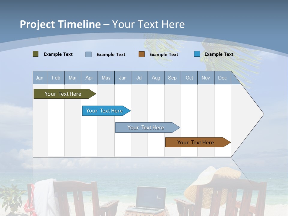 Tropical Portable Paradise PowerPoint Template
