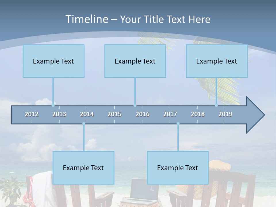 Tropical Portable Paradise PowerPoint Template