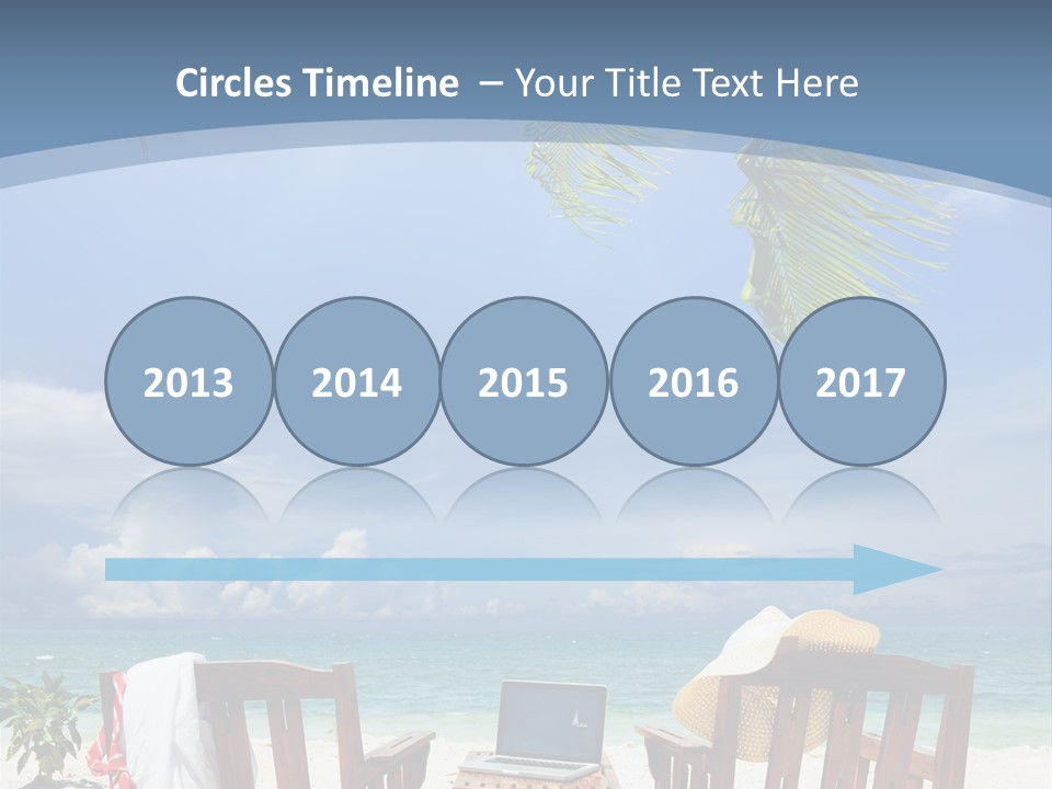 Tropical Portable Paradise PowerPoint Template