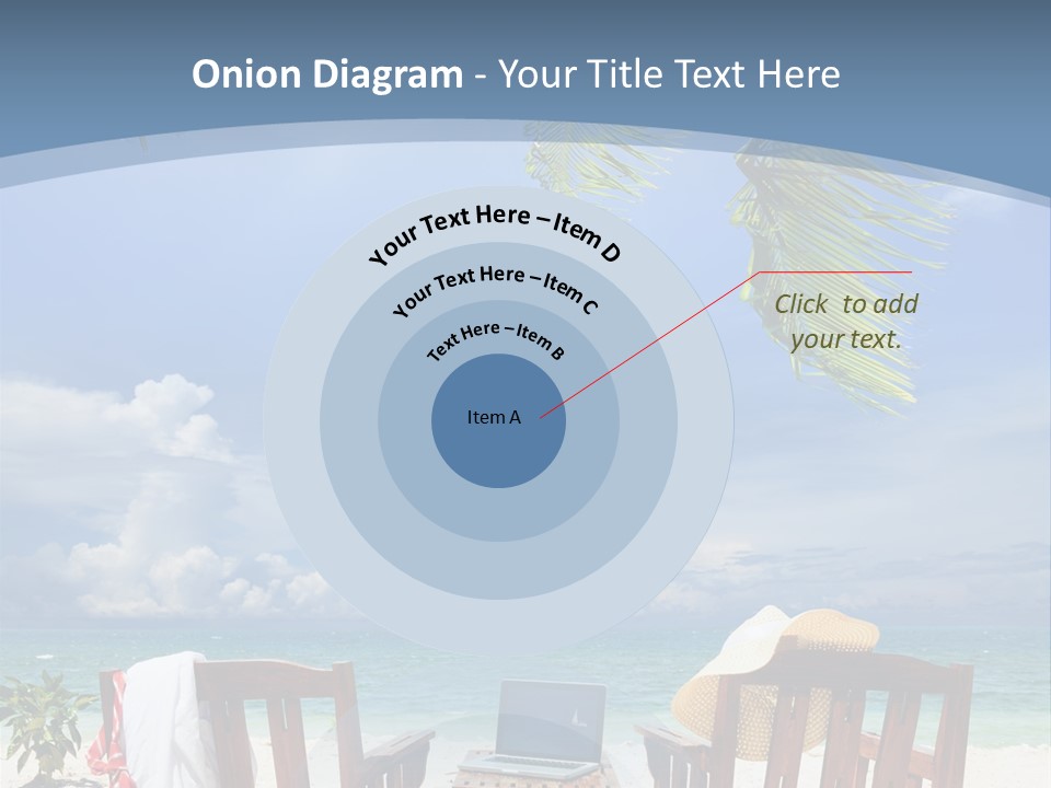 Tropical Portable Paradise PowerPoint Template