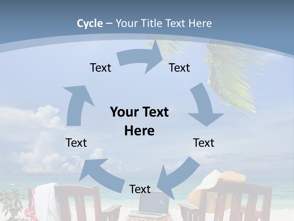 Tropical Portable Paradise PowerPoint Template
