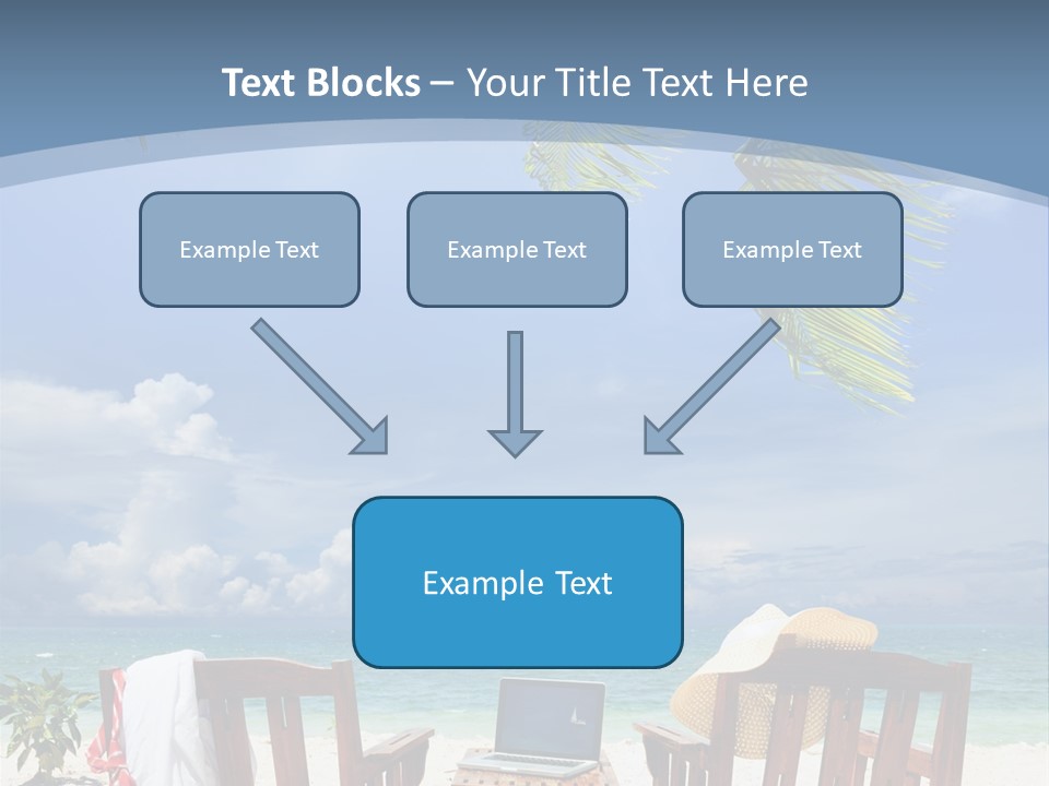 Tropical Portable Paradise PowerPoint Template