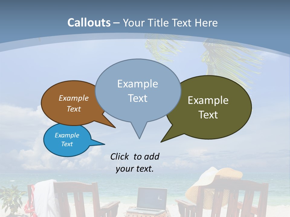 Tropical Portable Paradise PowerPoint Template