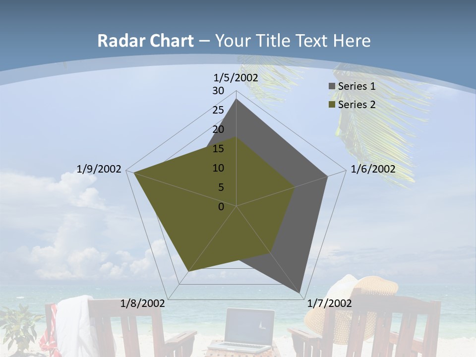 Tropical Portable Paradise PowerPoint Template