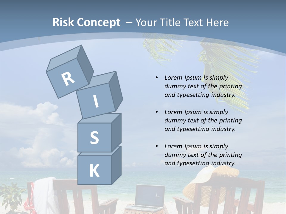 Tropical Portable Paradise PowerPoint Template