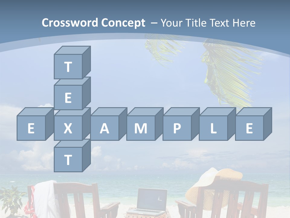 Tropical Portable Paradise PowerPoint Template