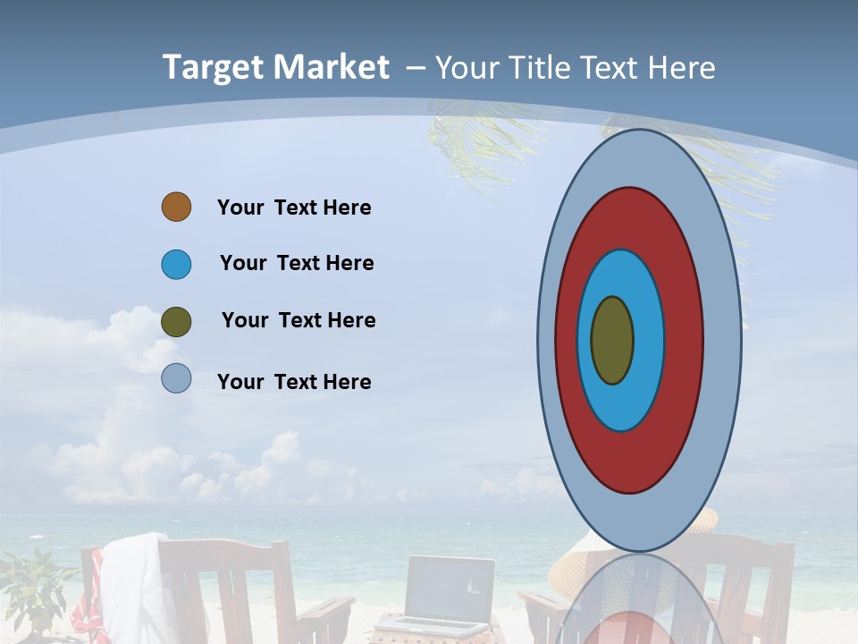 Tropical Portable Paradise PowerPoint Template