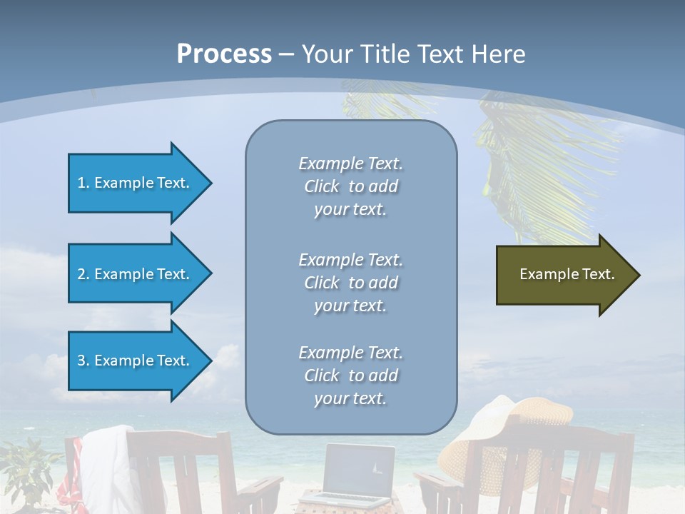 Tropical Portable Paradise PowerPoint Template