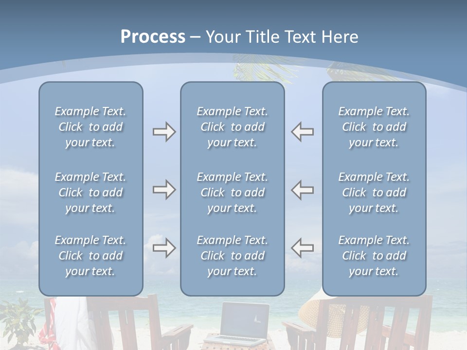Tropical Portable Paradise PowerPoint Template