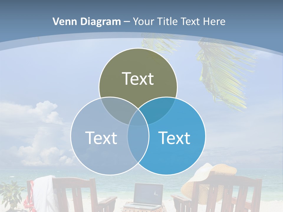 Tropical Portable Paradise PowerPoint Template