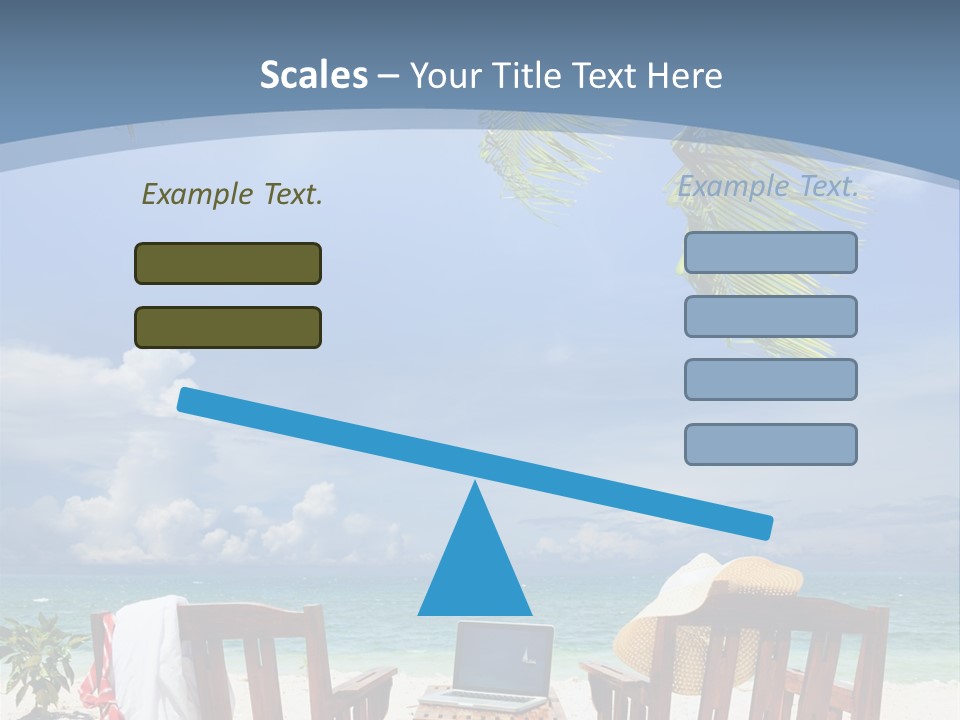 Tropical Portable Paradise PowerPoint Template