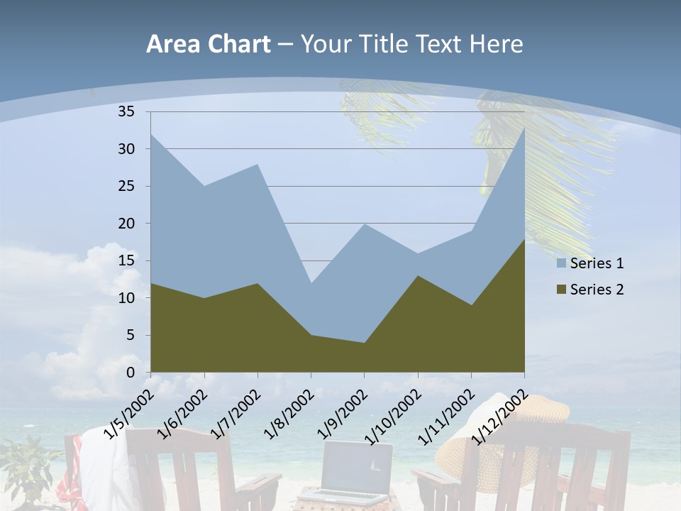 Tropical Portable Paradise PowerPoint Template