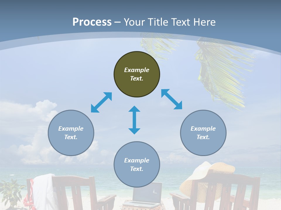 Tropical Portable Paradise PowerPoint Template