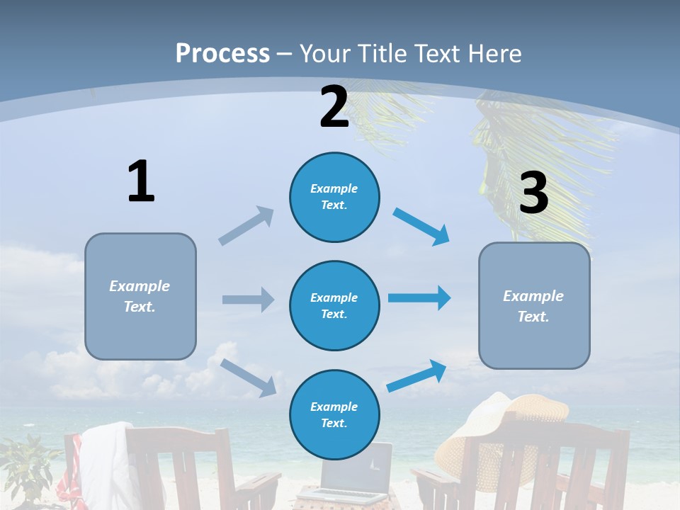 Tropical Portable Paradise PowerPoint Template