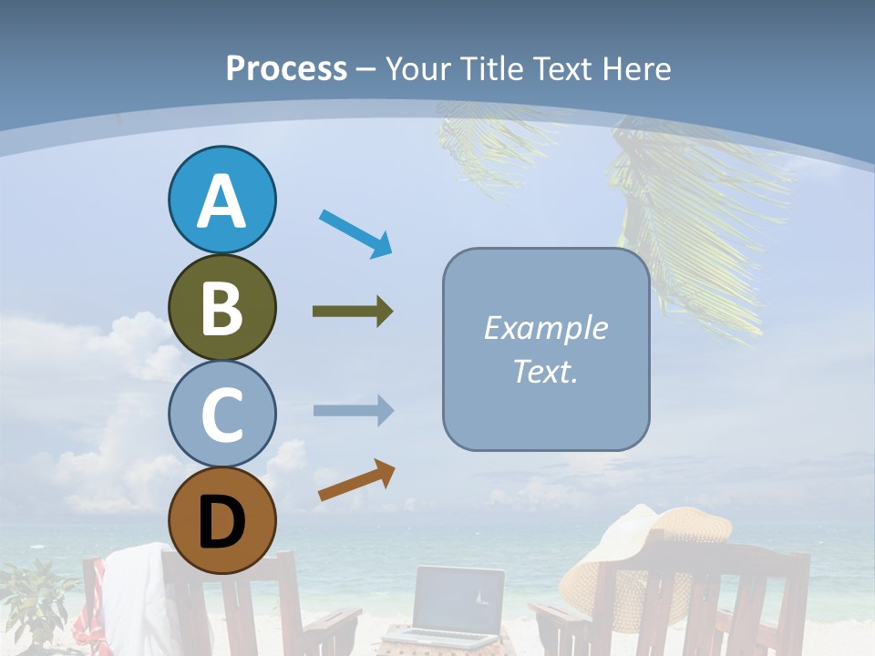 Tropical Portable Paradise PowerPoint Template