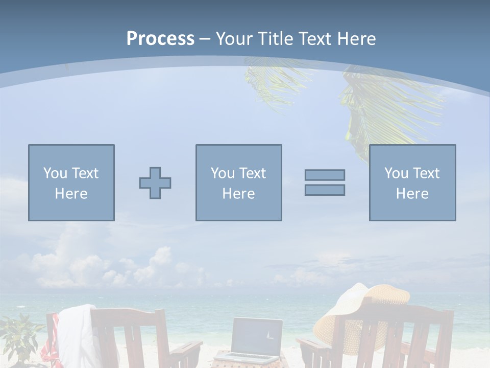 Tropical Portable Paradise PowerPoint Template