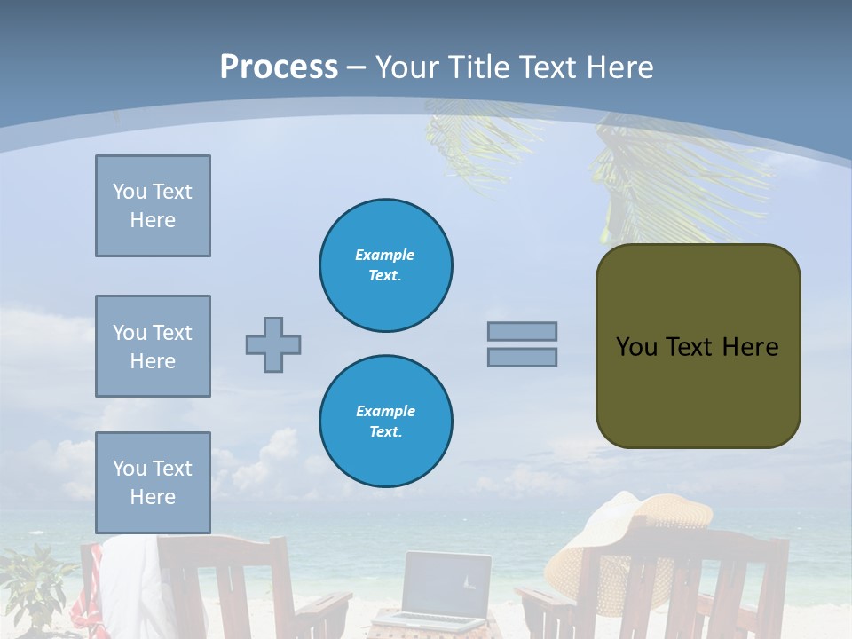 Tropical Portable Paradise PowerPoint Template